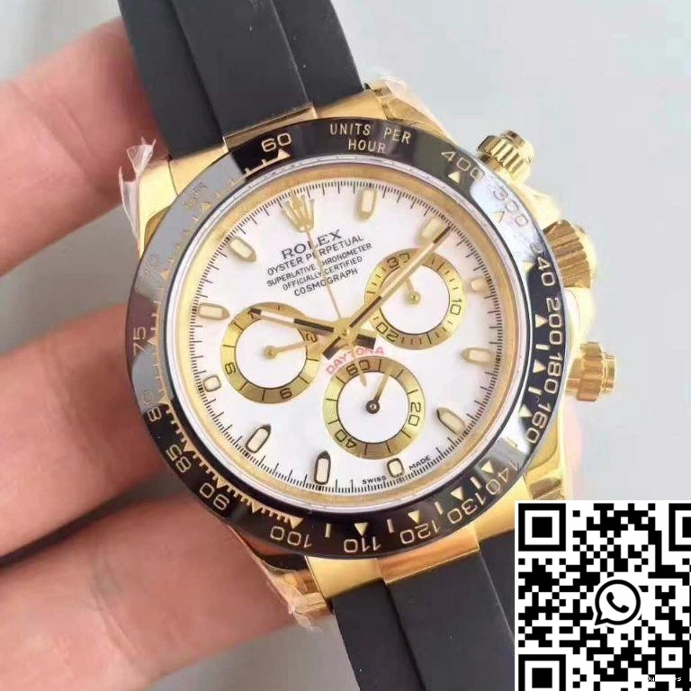 AR Cosmograph Rolex 116518LN Dial Factory White Daytona 0208